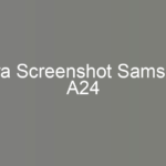 Cara Screenshot Samsung A24